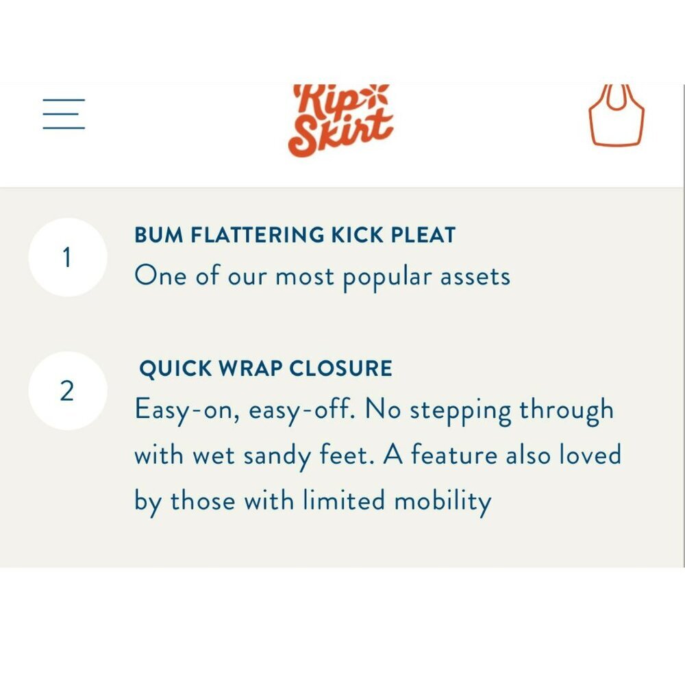 RipSkirt Hawaii Maui Moonlight Skirt Style 201 NWT Women's Size M - Picture 13 of 13